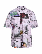 Versace Jeans Couture Mens Shirt Lilac