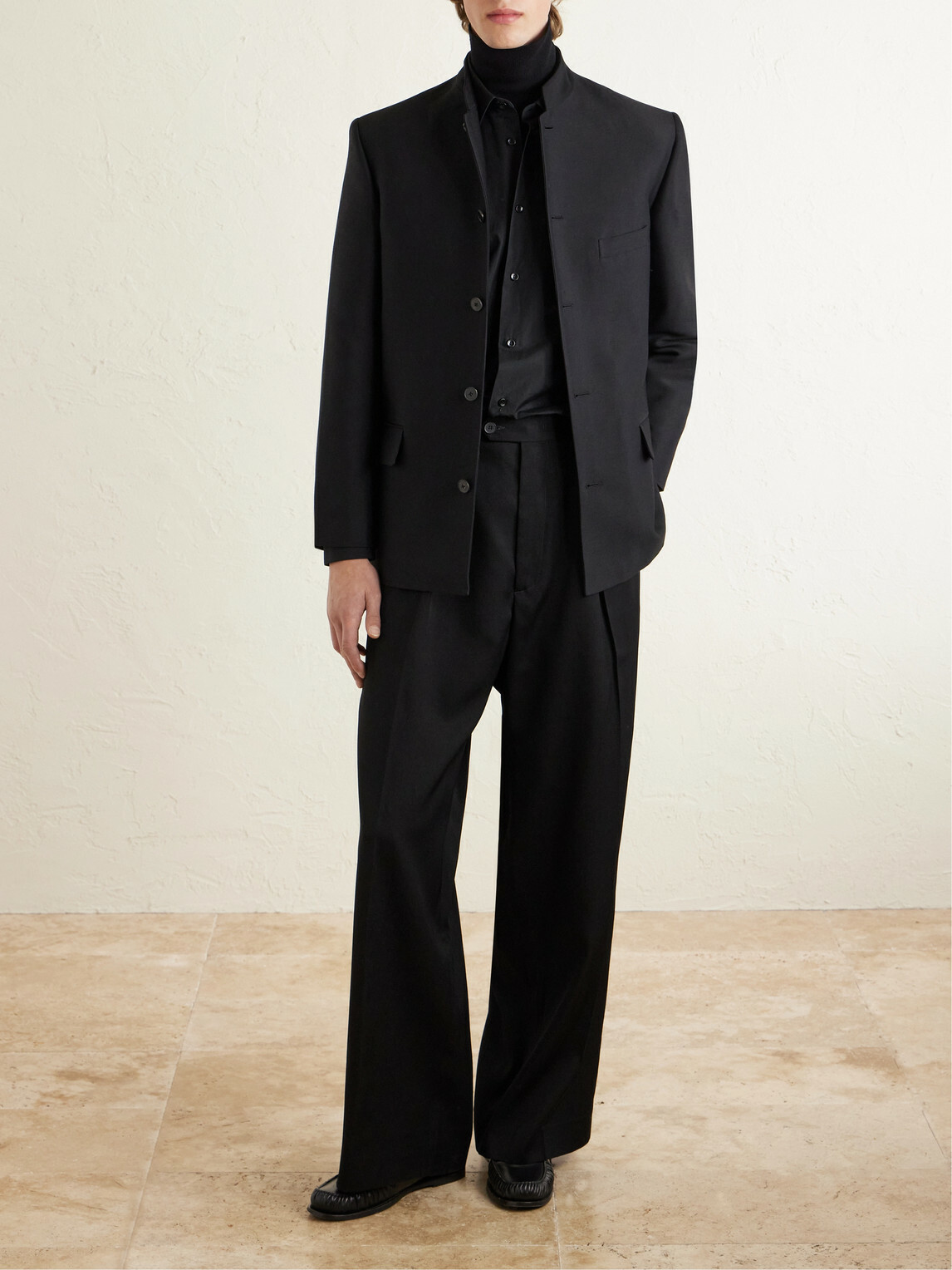 Enfants Riches Déprimés - Austrian Alchemist Virgin Wool and Silk-Blend Blazer - Black