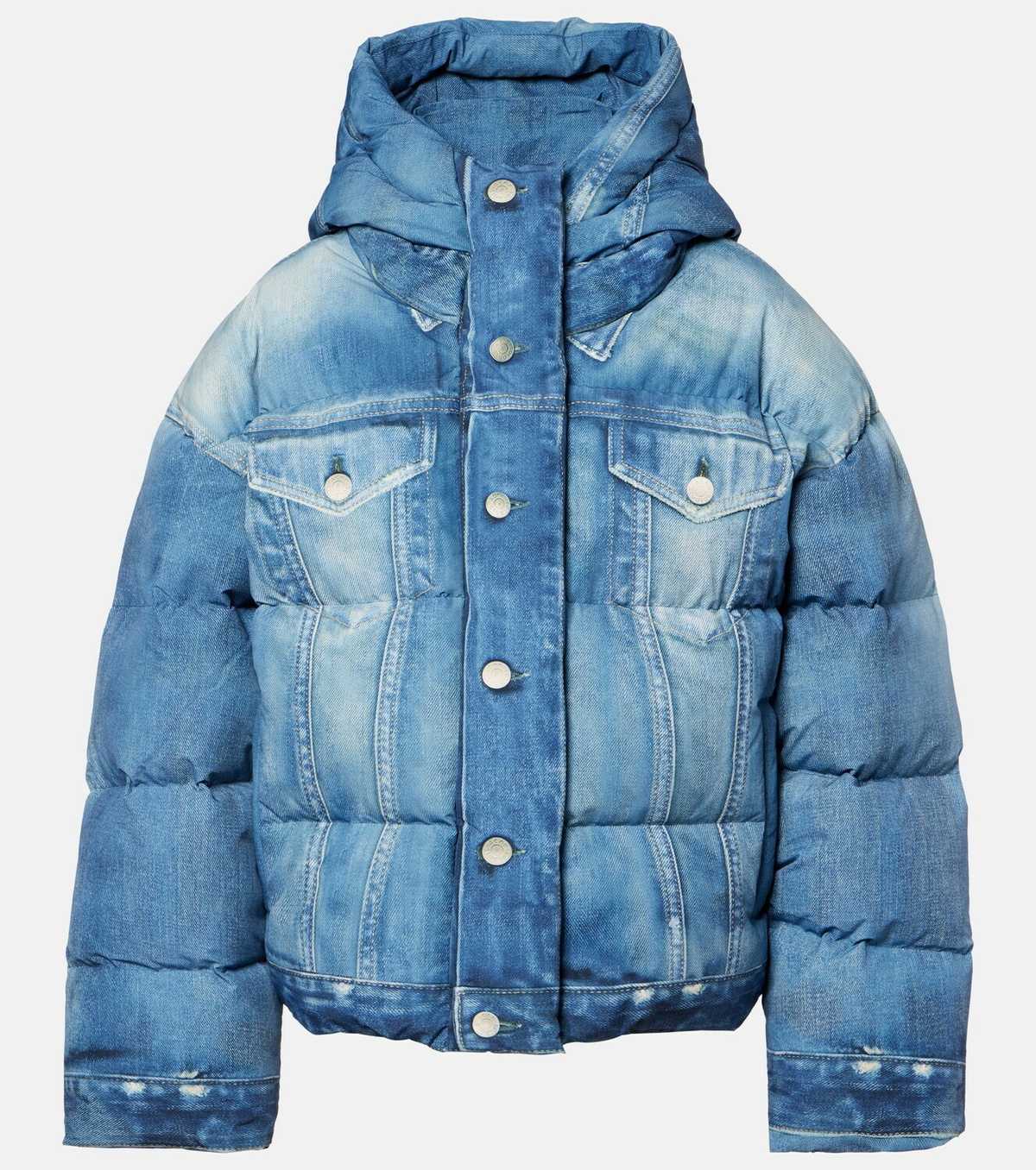 Acne Studios Trompe-l’oeil down jacket