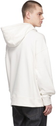 Jil Sander Off-White Logo Hoodie
