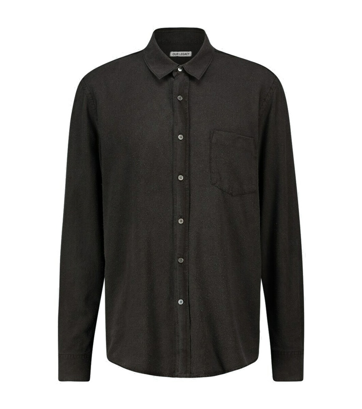 Photo: Our Legacy Classic-fit silk shirt