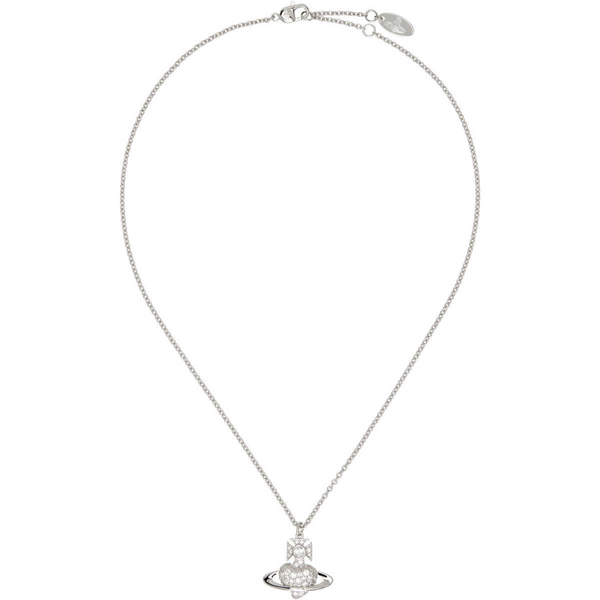 Vivienne Westwood Valentine's Agnatha Bas Relief Pendant Necklace