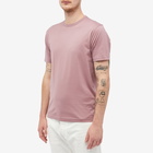 Sunspel Men's Classic Crew Neck T-Shirt in Vintage Pink