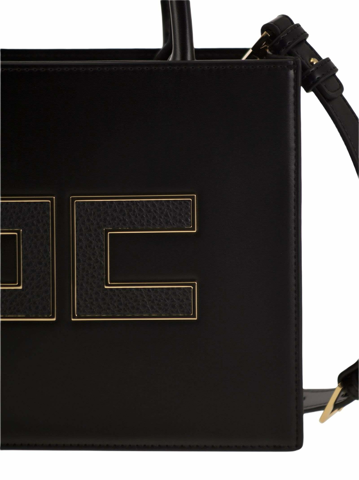 Elisabetta Franchi Small Tote Bag With Logo
