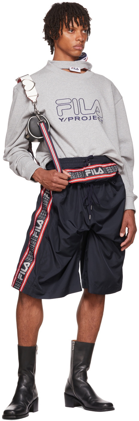 Y/Project Grey Fila Edition Sweatshirt Y/Project