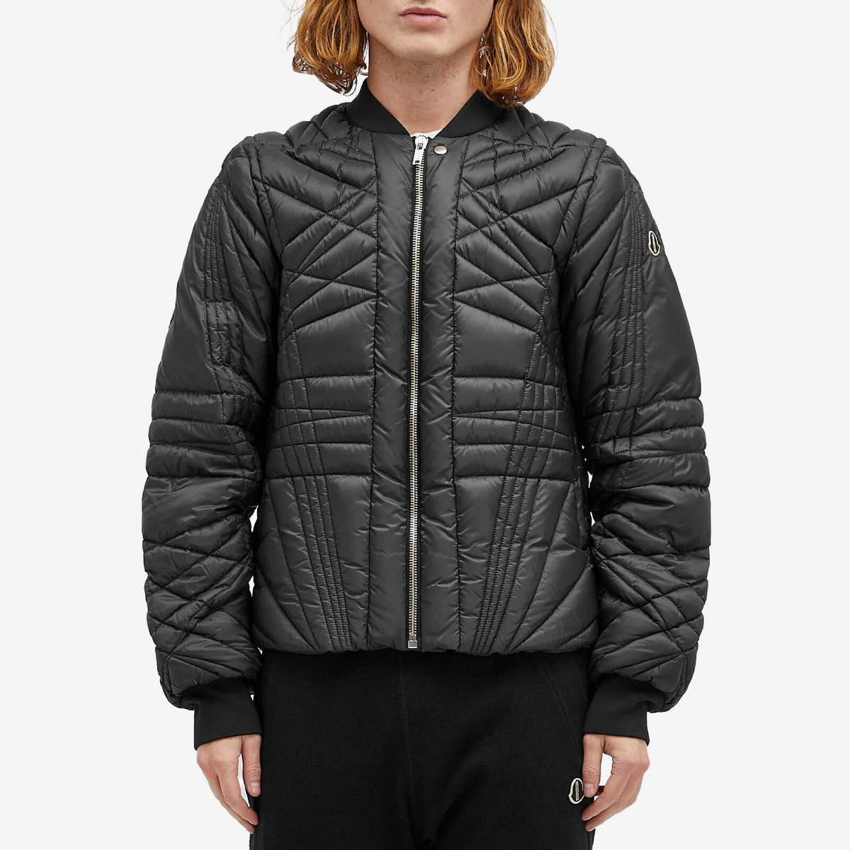 rick owens × moncler MEGAPENTA FLIGHT RICK OWENS X MONCLER - Unisex Woven Megapenta Flight Jacket