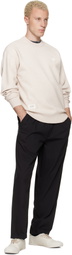 AAPE by A Bathing Ape Black 'AAPE NOW' Woven Trousers