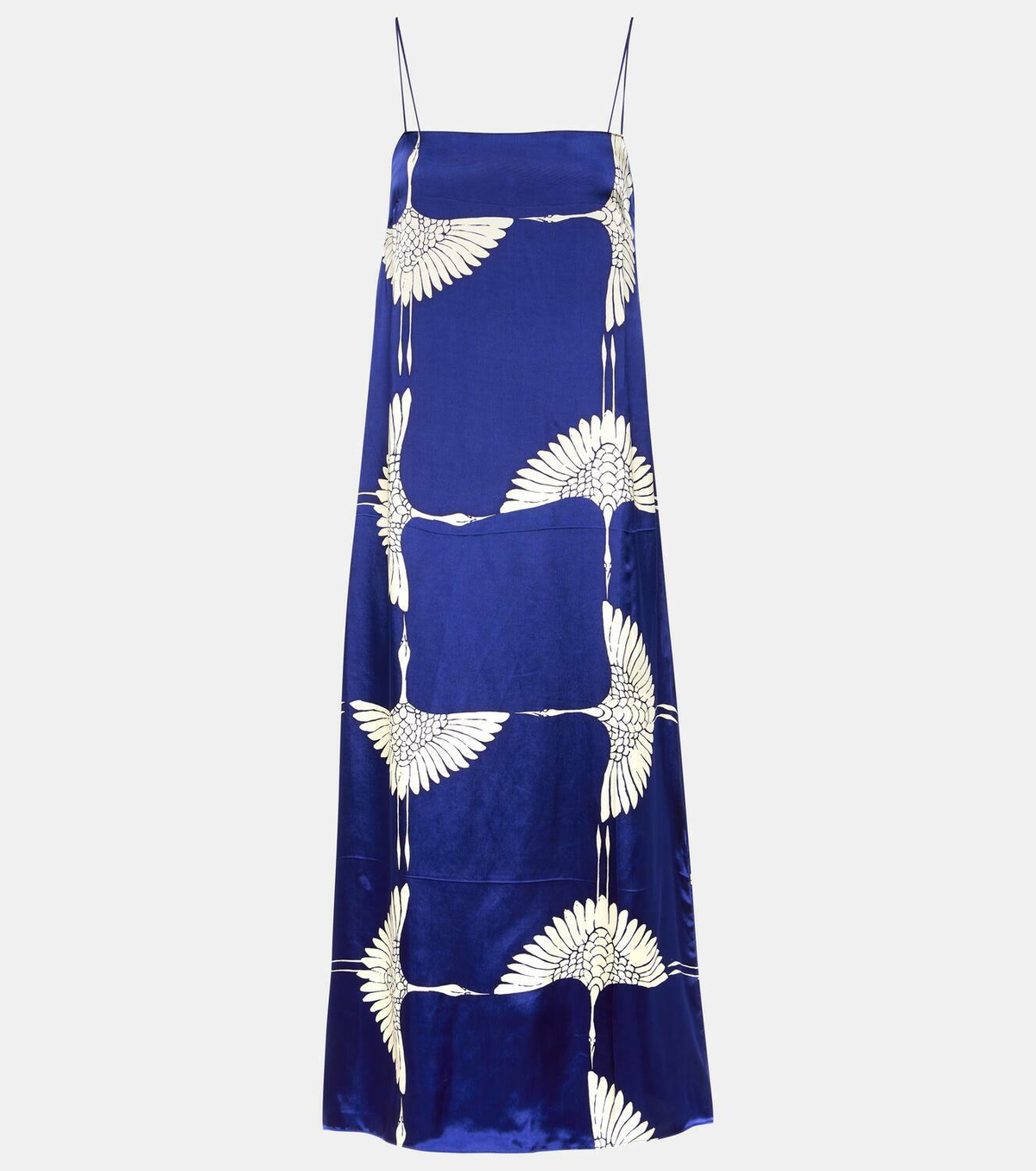 Khaite Sicily printed twill slip press