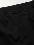 MAISON KITSUNÉ - New City Tapered Twill Trousers - Black