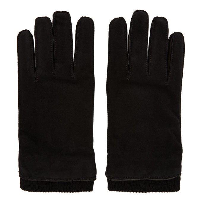 Photo: Giorgio Armani Black Lambskin Gloves