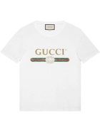 GUCCI - Logo Cotton T-shirt