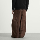 YMC Men's Garment Dyed Modal Deadbeat Trouser in Brown