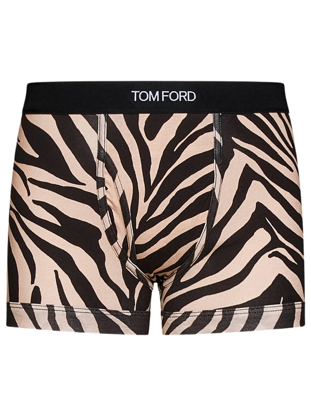 Photo: Tom Ford Zebra Printed Boxers