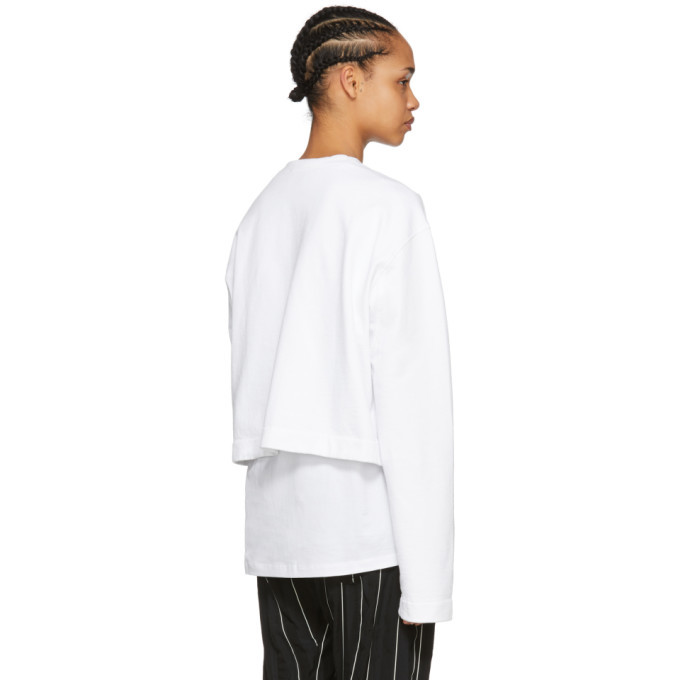 Acne Studios White Odice Sweater