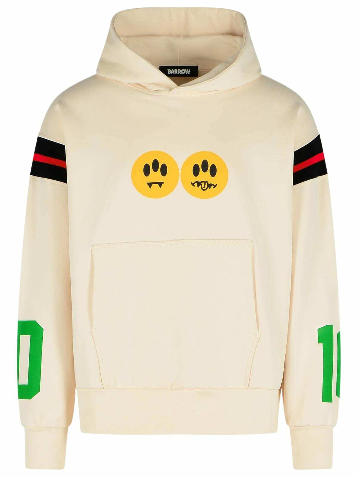 Barrow Cotton Sweatshirt With Iconic Charm Barrow Barrow Cotton Sweatshirt With Iconic Charm Barrow