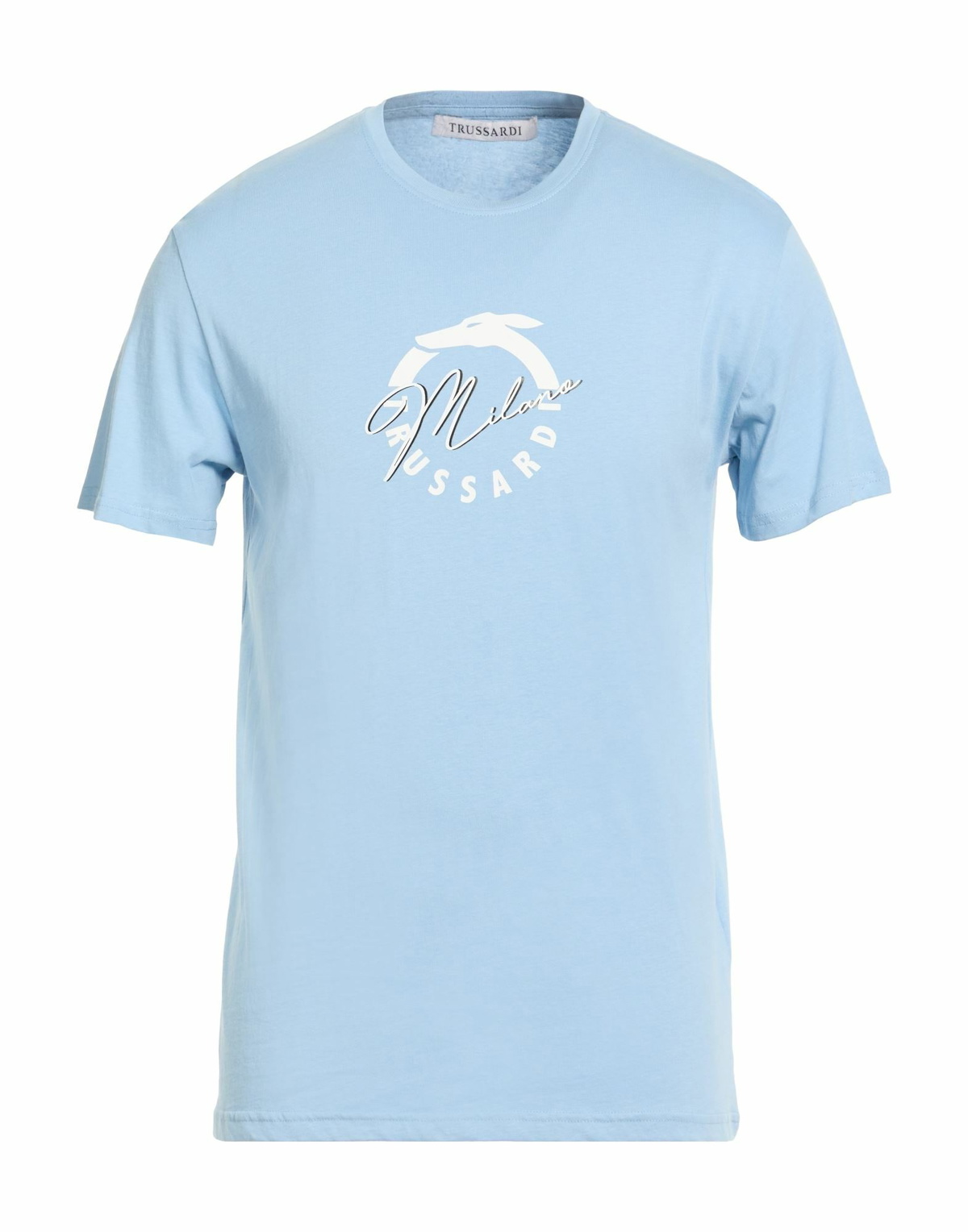 Trussardi Mens T-shirt Sky in Blue