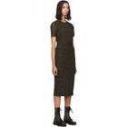 Fendi Brown Mesh Forever Fendi Dress