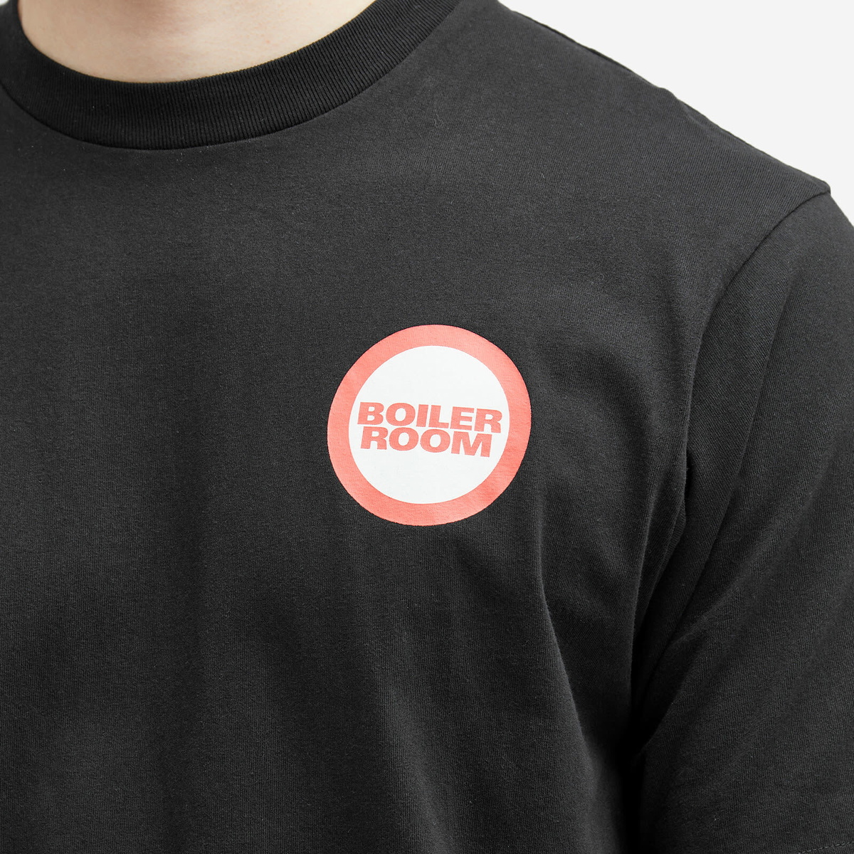 Boiler Room Men's No Sitting T-Shirt in Black