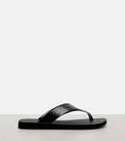 The Row Dune leather thong sandals
