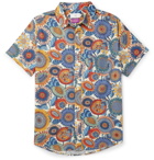 Onia - Jack Button-Down Collar Printed Linen and Cotton-Blend Shirt - Multi