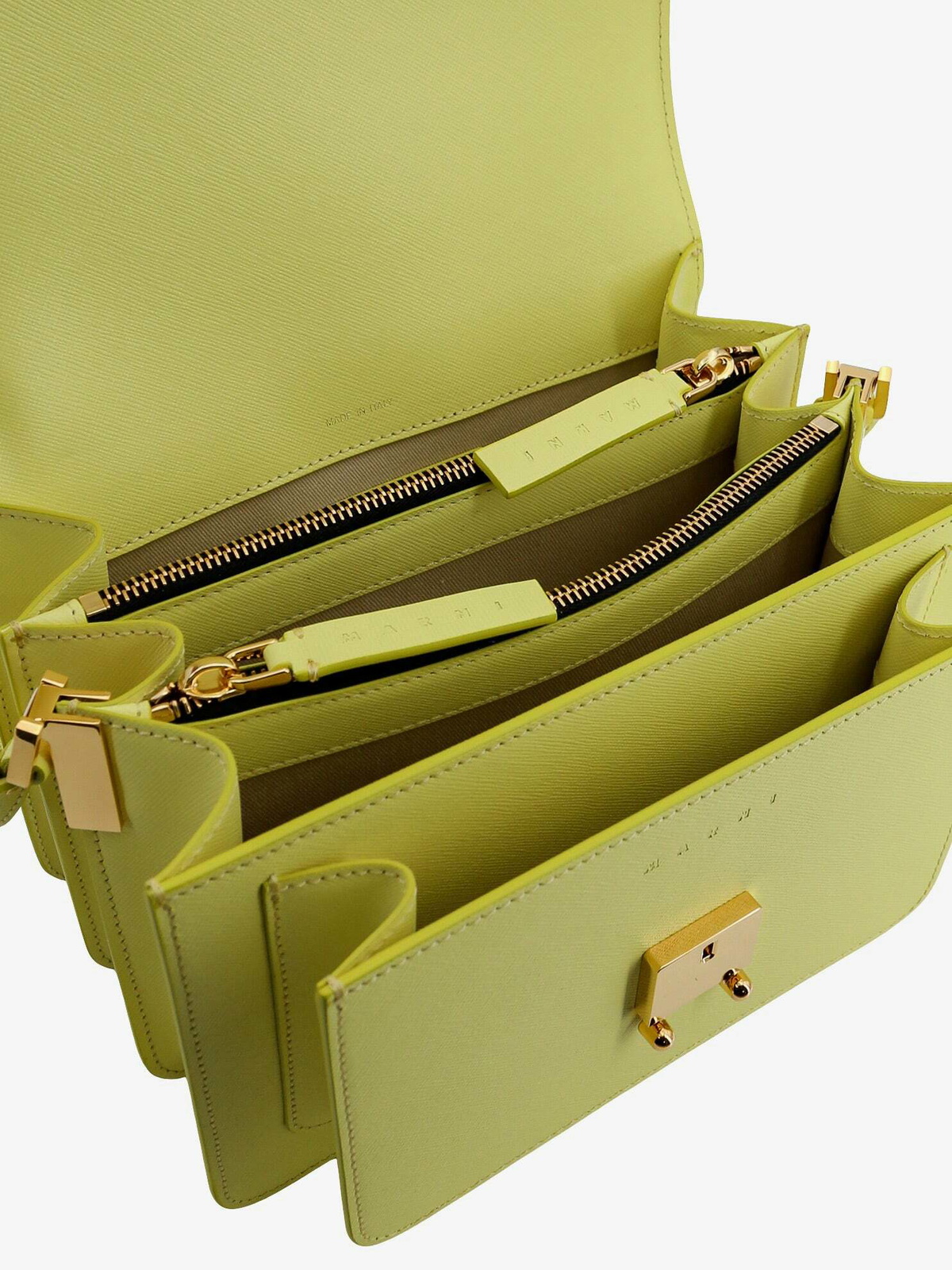 Marni Trunk Bag Yellow Womens Marni