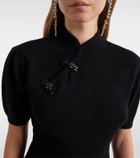 Simone Rocha Embellished cashmere sweater