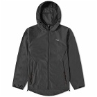 Nanga Men's Air Cloth Comfy Zip Parka Jacket in Black