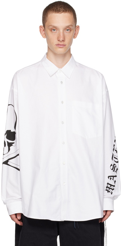 Photo: mastermind JAPAN White Printed Shirt