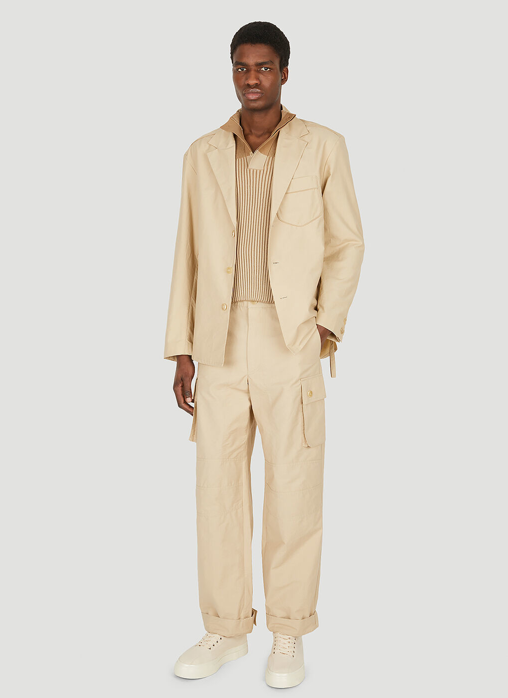 La Veste Pacalo Blazer in Beige Jacquemus