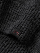 Derek Rose - Finley Cashmere Zip-Up Hoodie - Black