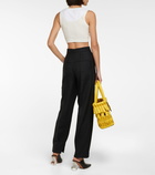Loewe - Anagram cotton-blend crop top
