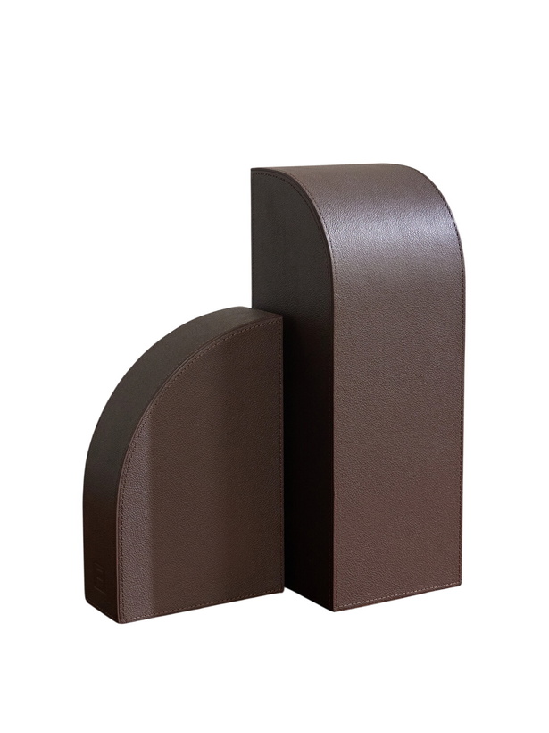 Photo: Assouline - Cubist Leather Bookend