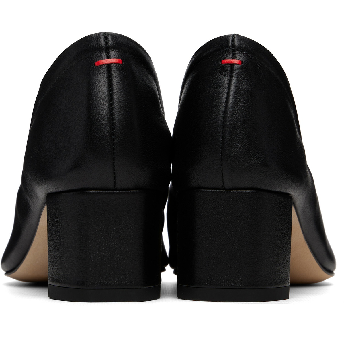 Aeyde Black Narissa Glove Heels