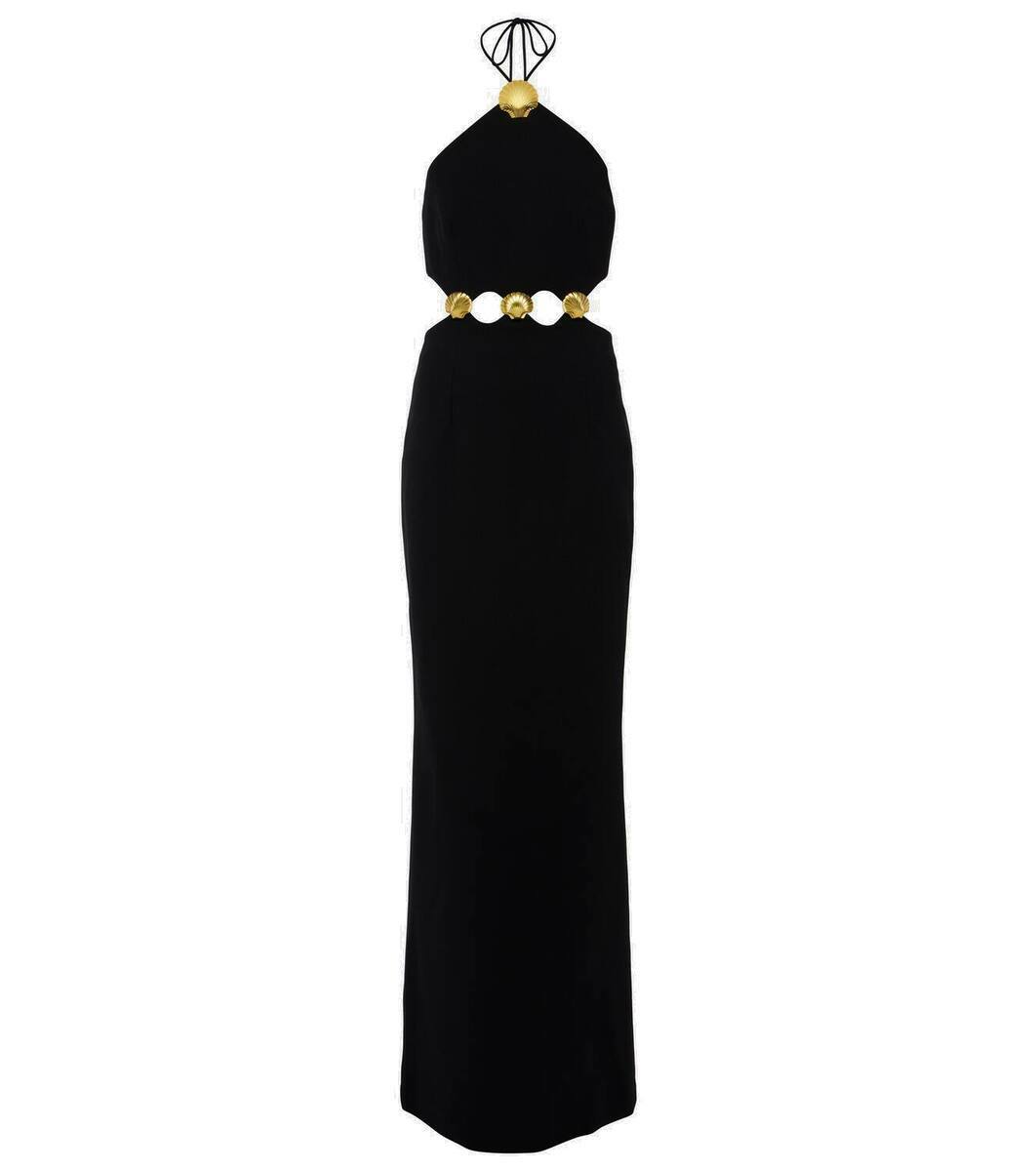 新作【Rebecca Vallance】Chelsea embellished cutout dress REBECCA VALLANCE Chelsea Embellished Cutout Column Gown