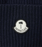 Moncler Genius Logo wool beanie