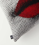 Fornasetti Kiss jacquard cushion