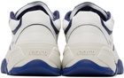 Axel Arigato White & Navy Catfish Lo Sneakers