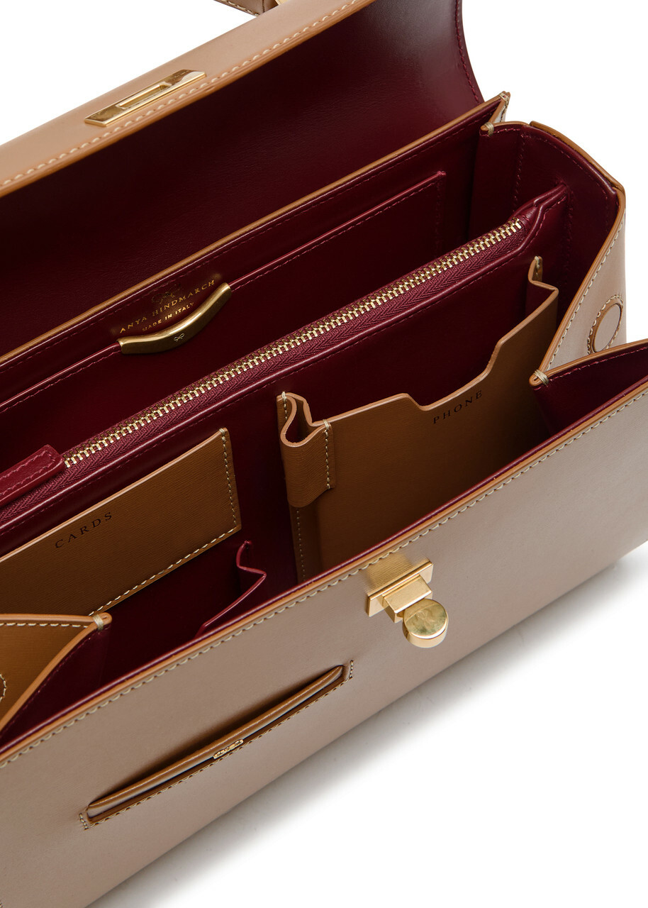 Anya Hindmarch Mortimer Leather top Handle bag - Brown - One Size