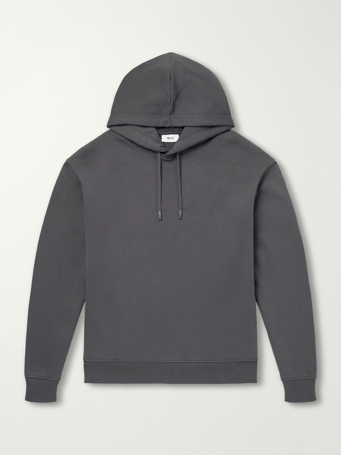 NN07 - David 3014 Organic Cotton-Jersey Hoodie - Gray