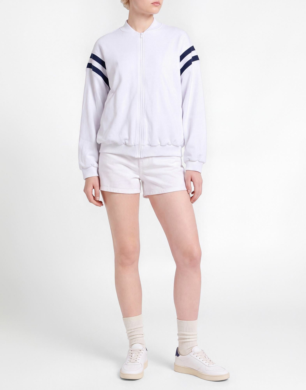 Jijil Womens Sweatshirt in White