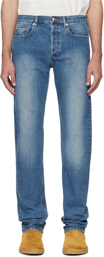 Photo: A.P.C. Indigo New Standard Jeans