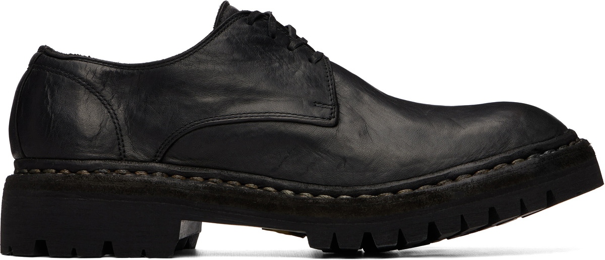 Guidi Black 792V_N Derbys