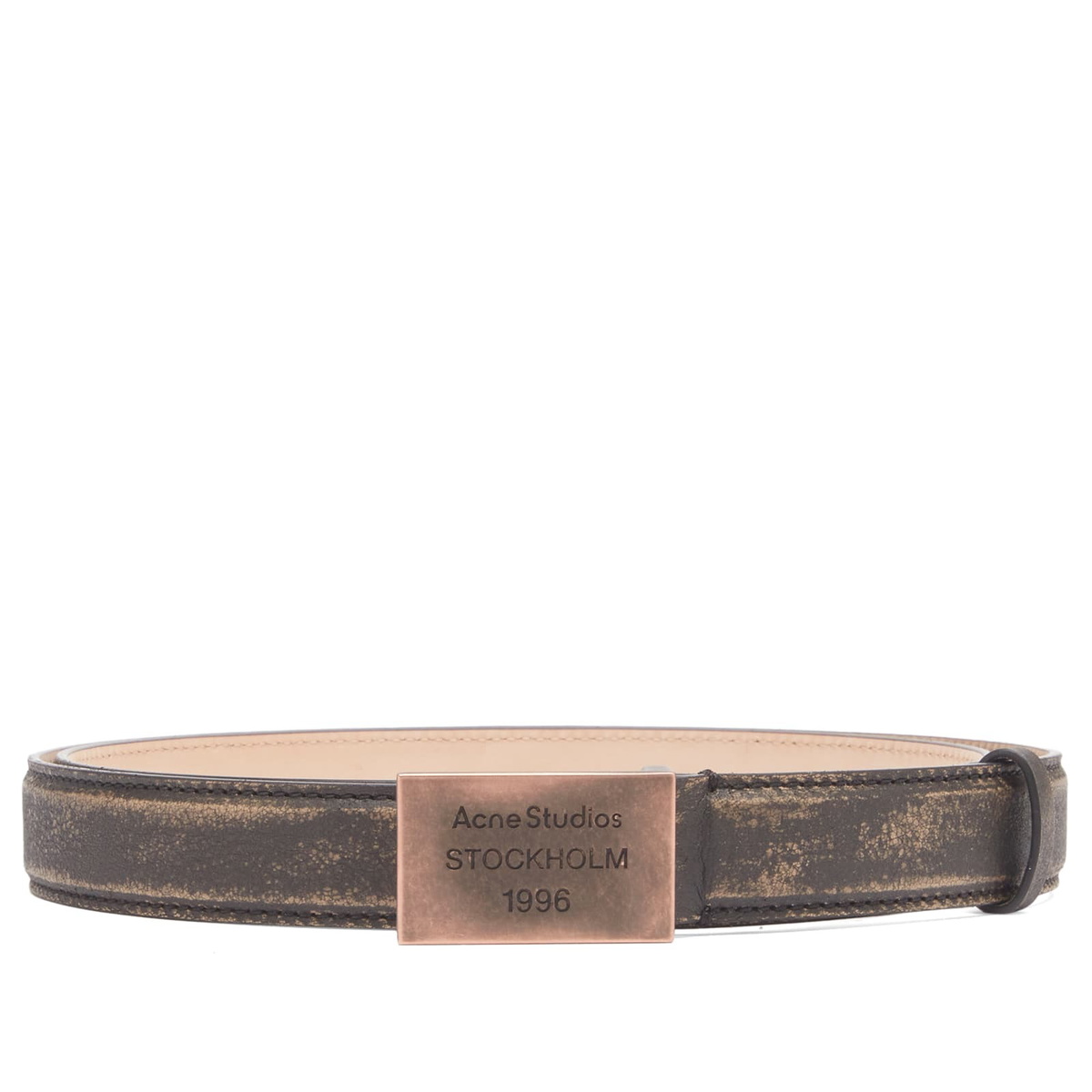小物 Acne Studious Black Baroque Buckle Belt Acne Studious Black Baroque Buckle Belt