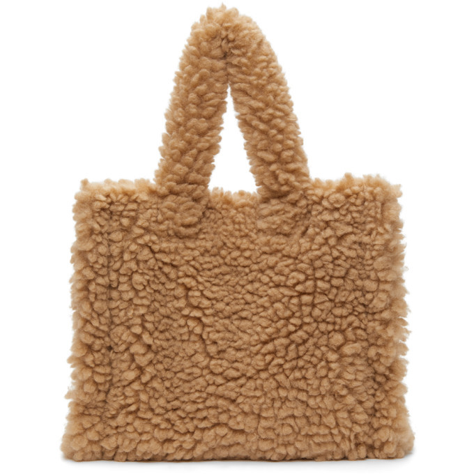 Stand Studio Brown Sherpa Lolita Tote Stand Studio