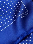 TOM FORD - Polka-Dot Silk-Satin Scarf