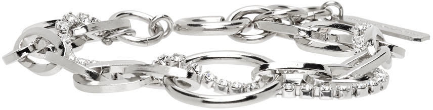 送料関税込【Justine Clenquet】Lina bracelet☆パーマネント♪ Justine Clenquet Silver Lina Bracelet Justine Clenquet