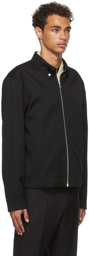 Jil Sander Black Wool Gabardine Jacket