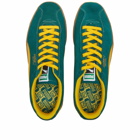 Puma Men's Delphin Sneakers in Malachite/Yellow Sizzle