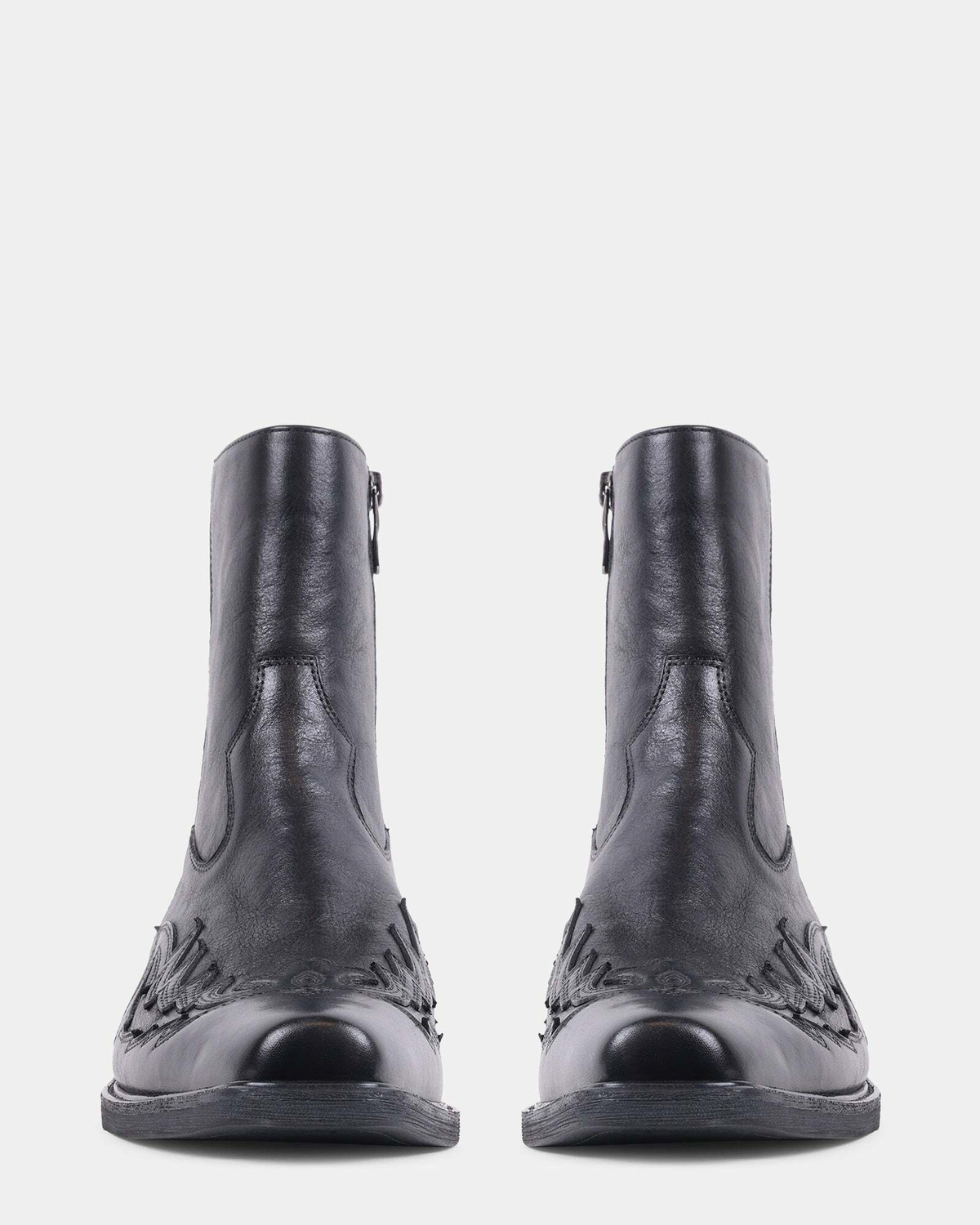 Steve Madden Santanaa Boots in Black