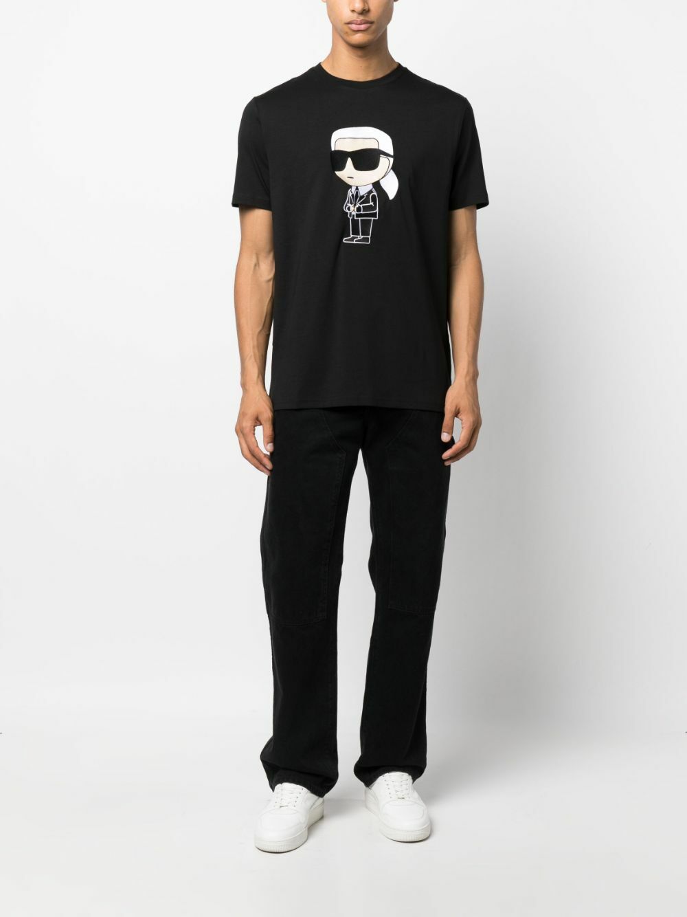 KARL LAGERFELD - T-shirt With Logo Karl Lagerfeld